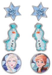Characters, Frozen, Set di orecchini