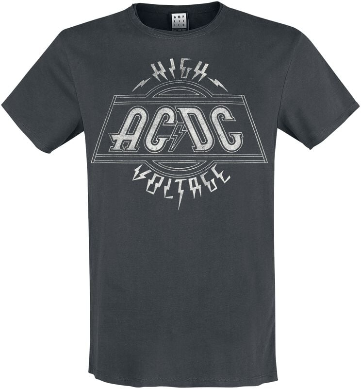 AC/DC Uomo Bonfire Cover Maglietta AC/DC Uomo Bonfire Cover Maglietta