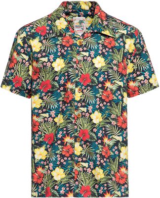 King Kerosin Maglia a maniche lunghe da uomo | strisce | Rockabilly | Vintage | Biker | a righe | nero e rosso | bianco | a righe | Basic, Colore: rosso, XXXXL King Kerosin Maglia a maniche lunghe da uomo | strisce | Rockabilly | Vintage | Biker | a righe | nero e rosso | bianco | a righe | Basic, Colore: rosso, XXXXL