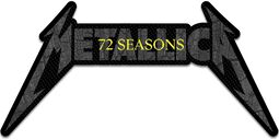 72 Seasons Charred Logo Cut Out, Metallica, Toppa