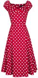 Dolores Doll Dress Polka, Collectif Clothing, Abito media lunghezza
