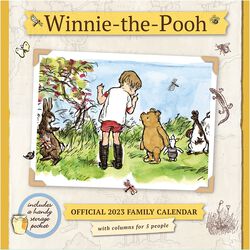 2023 family calendar, Winnie the Pooh, Calendario da parete