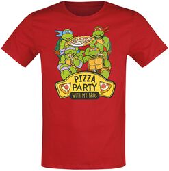 Kids - Pizza Party, Tartarughe Ninja, T-Shirt