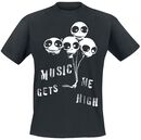 Music Gets Me High, Music Gets Me High, T-Shirt