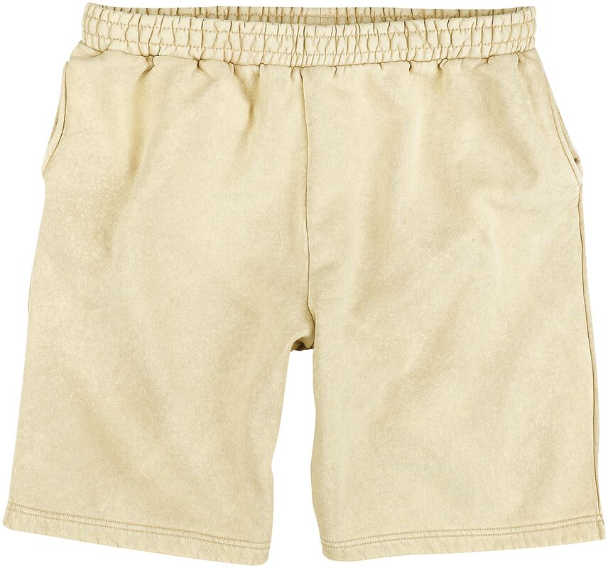 Heavy sand-washed leisurewear shorts