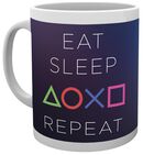 Eat Sleep Repeat, Playstation, Tazza