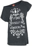 I Find Myself In Wonderland, Alice in Wonderland, T-Shirt