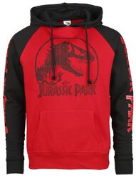 Jurassic Park Logo, Jurassic Park, Felpa con cappuccio
