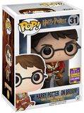 SDCC 2017 - Harry Potter on Broom Vinyl Figure 31, Harry Potter, Funko Pop!