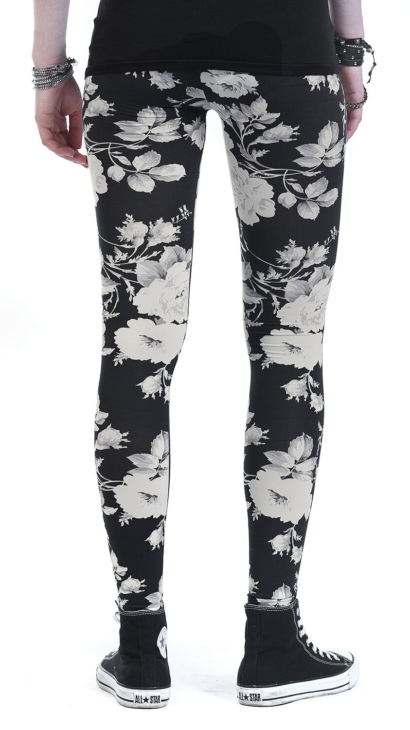 Ladies Flower Leggings Urban Classics Leggings EMP