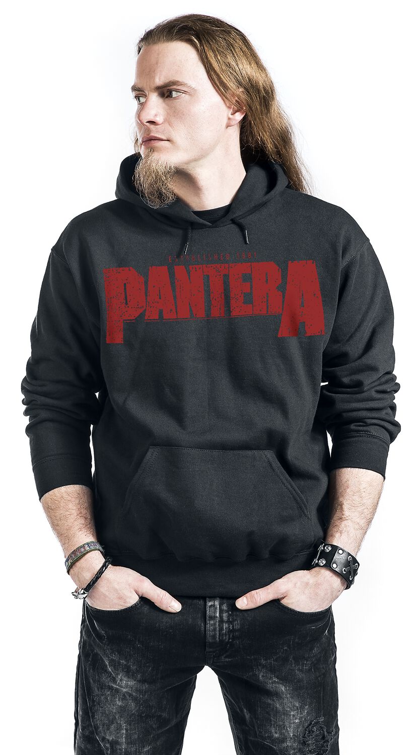 Felpa Con Cappuccio Uomo Pantera Nera – Grafica 3D Morbida E Leggera – Taglie M, L, XL, 2XL