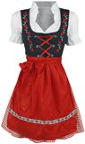 Mascha German Traditional Dress, Almwerk, Abito media lunghezza