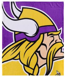 Minnesota Vikings - Kuschelige Plüschdecke