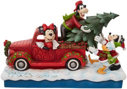 Micky und Freunde - Weihnachtsbaum im roten Pick-Up