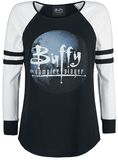 Full Moon Logo, Buffy The Vampire Slayer, Maglia Maniche Lunghe