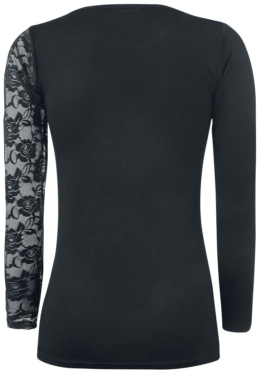 Spiral Maglia Uomo A Maniche Lunghe - Design Gotico E Moderno - Vestibilità Regular - Abbigliamento Rock