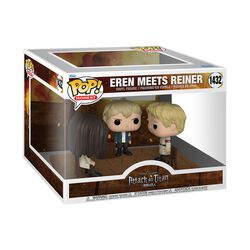Eren meets Reiner (Pop! Moment) vinyl figurine no. 1432, Attack On Titan, Funko Pop!