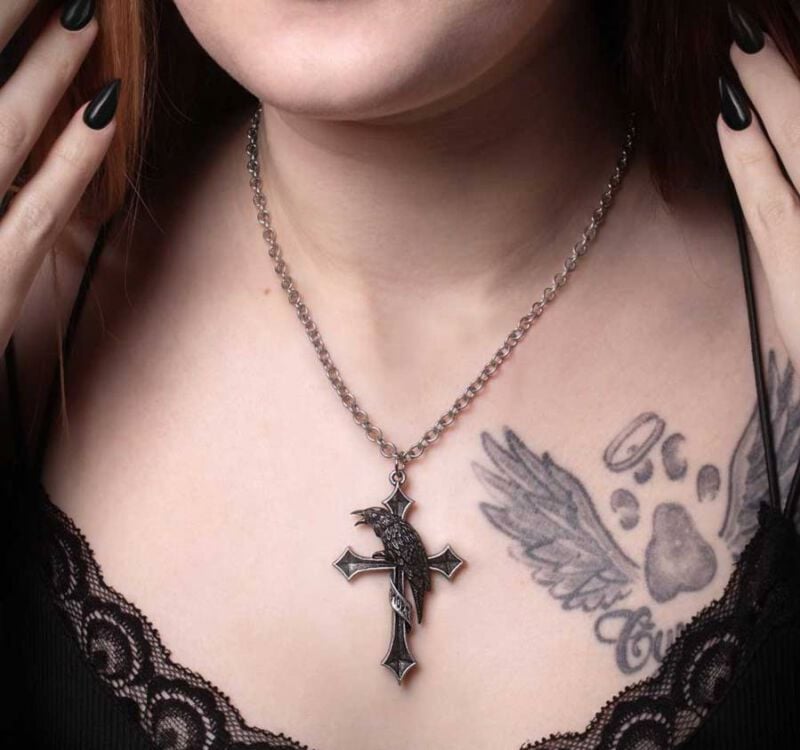 Alchemy Gothc The Chemcal Weddng Pendant | Collana da matrmono