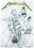 ...And Justice For All, Metallica, Bandiera