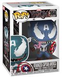 Venomized Captain America Vinyl Figure 364, Venom (Marvel), Funko Pop!