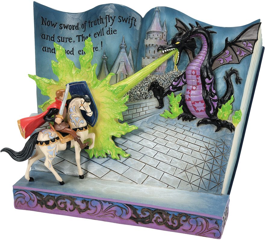 Love Conquers All - Maleficent storybook figurine
