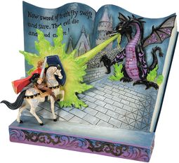 Love Conquers All - Maleficent storybook figurine, La Bella Addormentata Nel Bosco, Statuetta