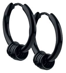 Hoop Earrings with Rings, etNox, Orecchino