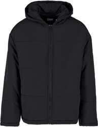 Hooded block puffer jacket, Urban Classics, Giacca invernale