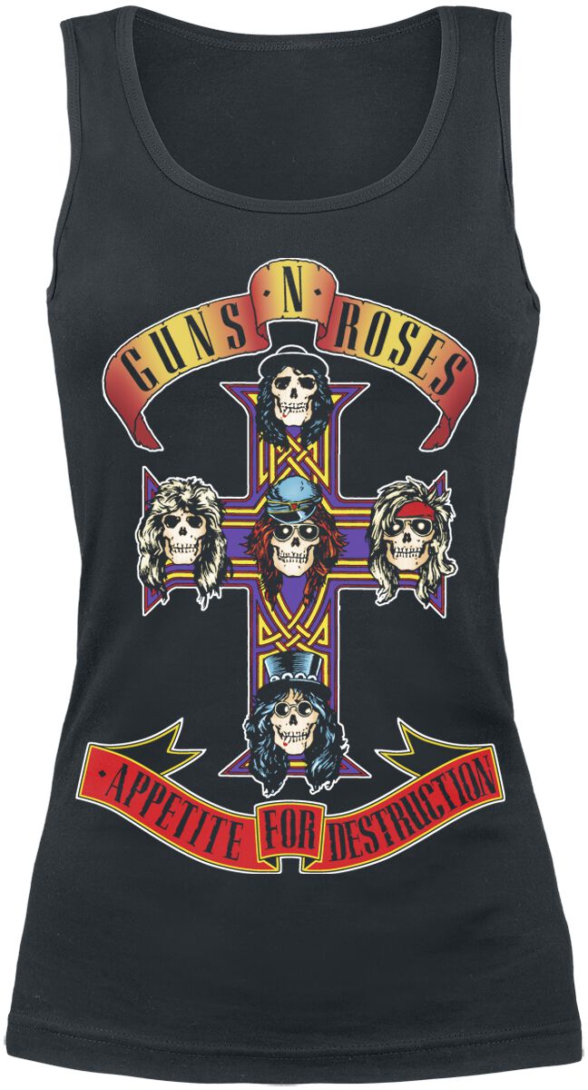 Camiseta Guns n" Roses - Appetite for Destruction - TOP - Escorrega o Preço