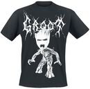 2 - Black Metal Groot, Guardiani della Galassia, T-Shirt