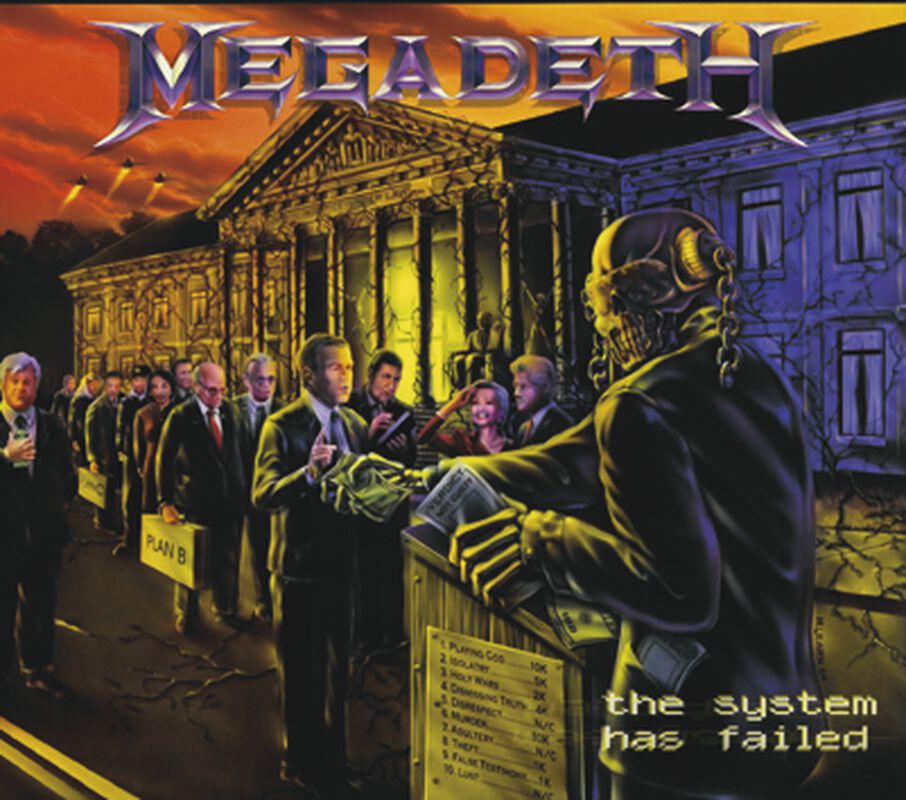 The System Has Failed | Megadeth CD | EMP