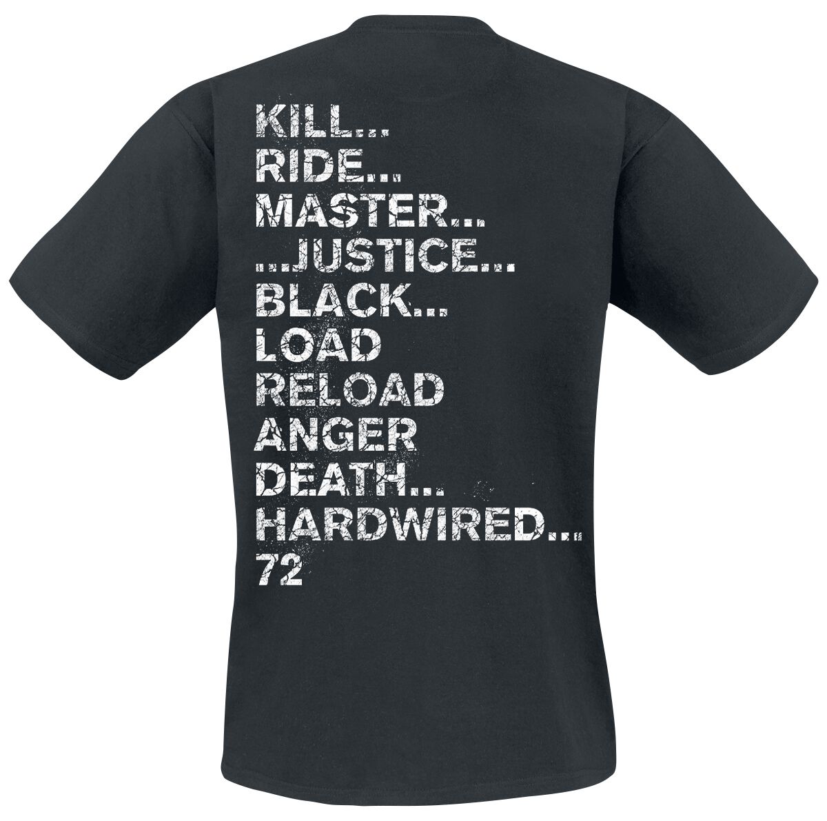 Kill Ride Master Metallica T-Shirt EMP