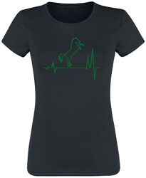 EKG - Pferd, Animaletti, T-Shirt