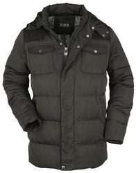 Puffer jacket, Black Premium by EMP, Giacca invernale