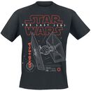Episode 8 - The Last Jedi - Tie Fighter - Superiority Fighter, Star Wars, T-Shirt