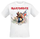 Trooper On White, Iron Maiden, T-Shirt