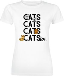 Cats Cats Cats Cats, Animaletti, T-Shirt