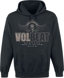 Mask Cover, Volbeat, Felpa con cappuccio