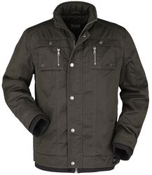 Army Field Jacket, Black Premium by EMP, Giacca di mezza stagione