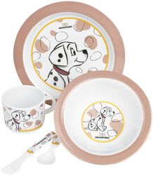 Baby tableware set, La Carica dei 101, Set colazione