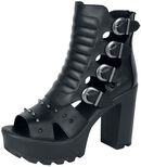 High heel with straps and buckles, Rock Rebel by EMP, Tacco alto