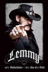 Lemmy Kilmister - 49% Mofo, Motörhead, Poster