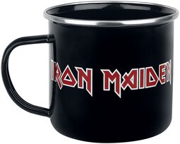 Logo -  Enamel Mug, Iron Maiden, Tazza