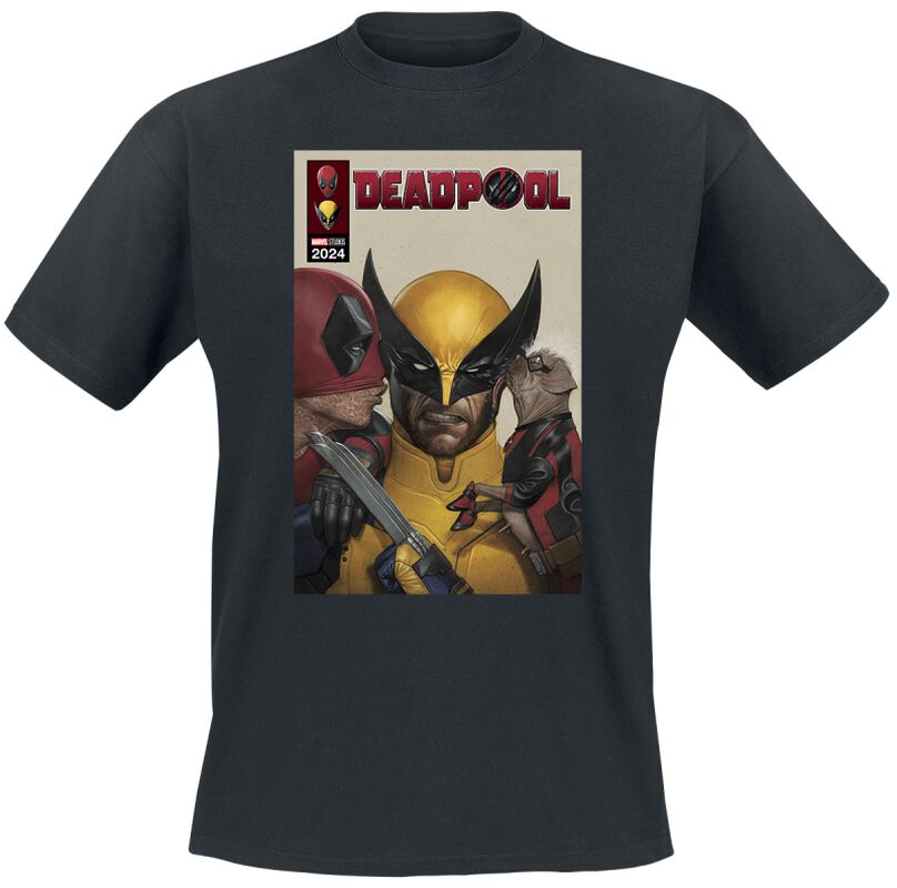 3 - Deadpool Kisses to Wolverine