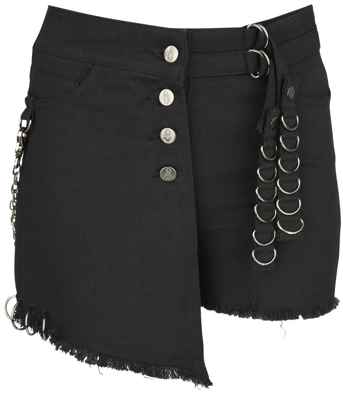 Black shorts with details