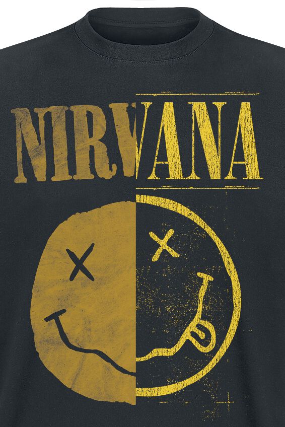 Nirvana T-shirt Grunge Rock Vintage Retro 90s Unisex Heavy - Foto 10