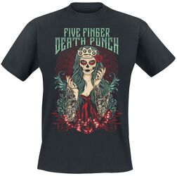 Lady Muerta, Five Finger Death Punch, T-Shirt