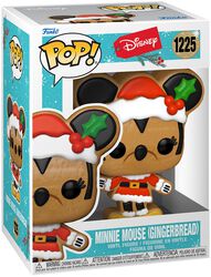 Disney Holiday - Minnie Mouse (Gingerbread) vinyl figurine no. 1225, Mickey Mouse, Funko Pop!