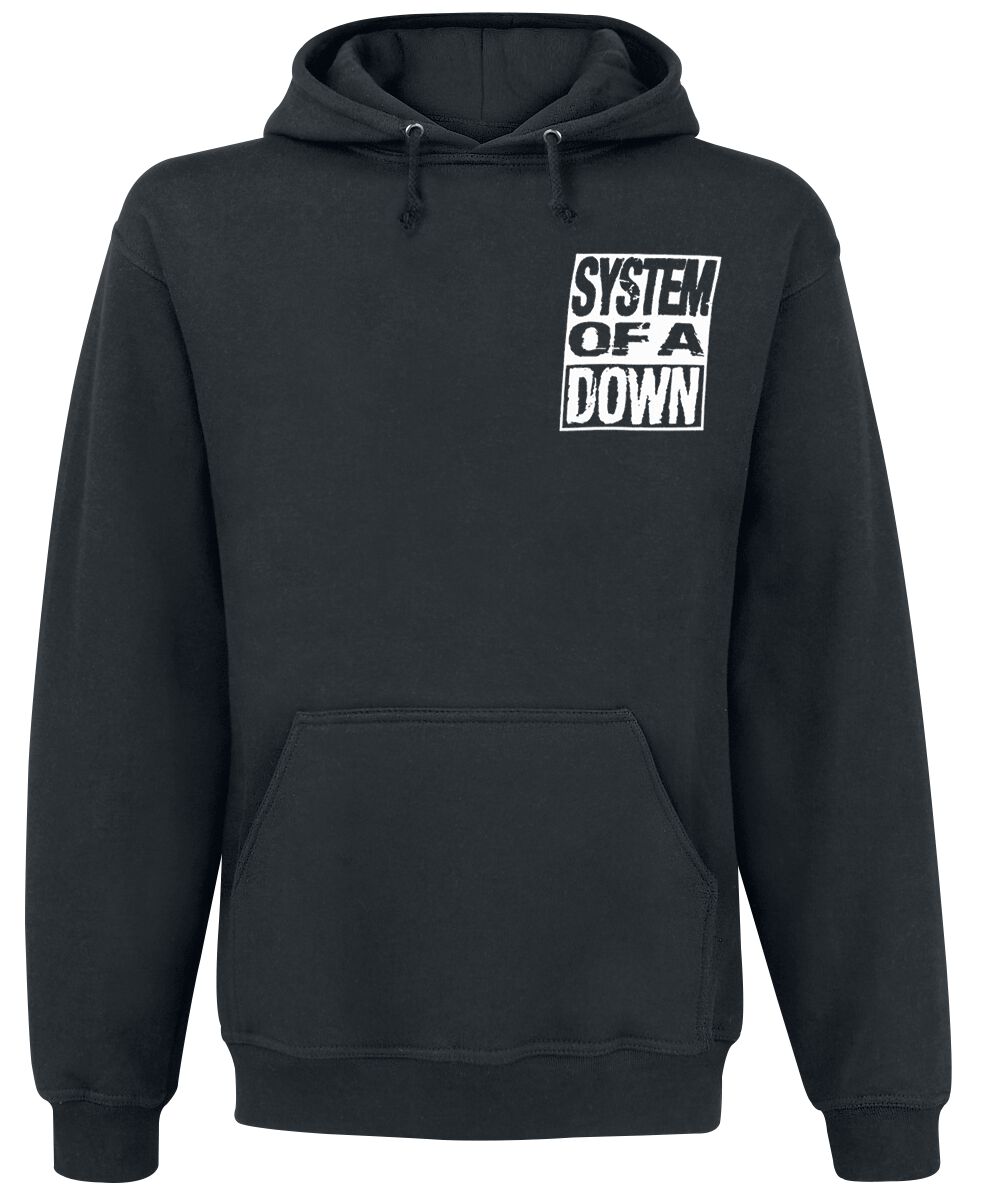 Maglietta da uomo SYSTEM OF A DOWN - MEZMERIZATION - NERO - PLASTIC