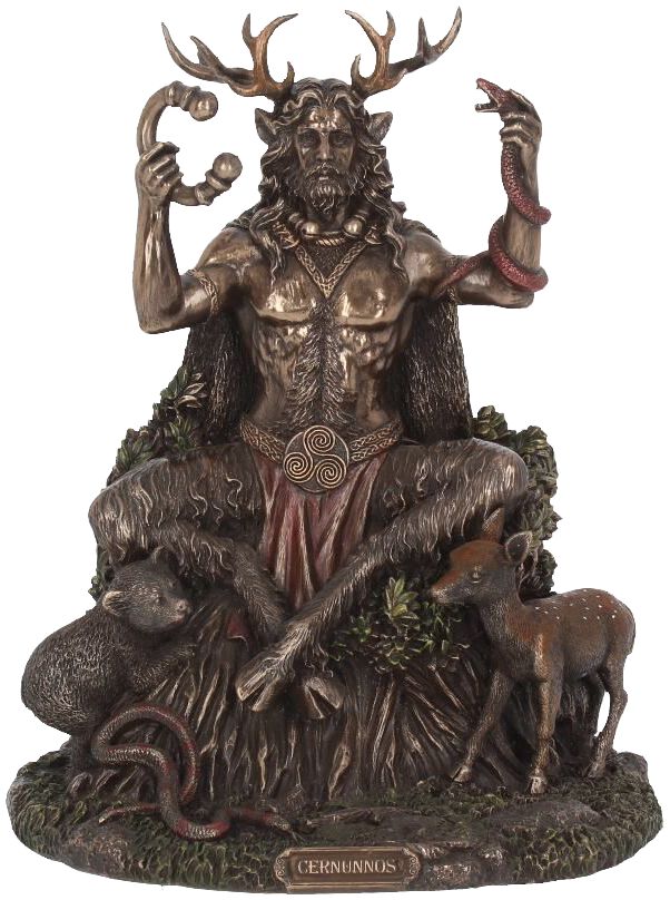 Nemesis Now Secrets Of Cernunnos – Scrigno In Resina Con Finitura Bronzo, 15,5 Cm – Dio Cornuto Celtico - 4